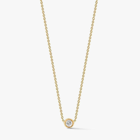 Mini Solitaire Choker Necklace