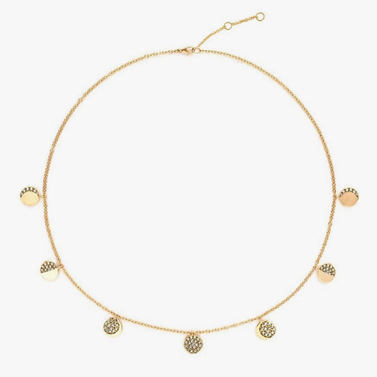 Sparkle Moon Phase Necklace